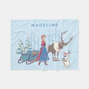Frozen Listen to your Heart Fleece Blanket