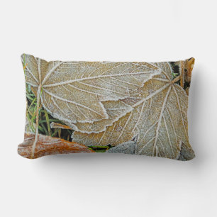 Frozen Maple Throw PIllow