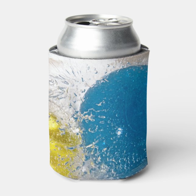 Frozen Marbles Can Cooler (Can Front)