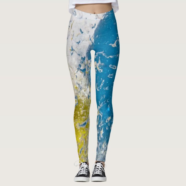 Frozen Marbles Leggings (Front)