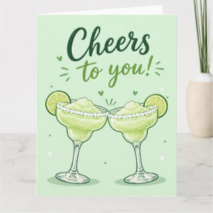 Frozen Margarita Birthday Celebration Card