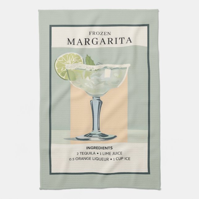 Frozen Margarita  Kitchen Towel (Vertical)