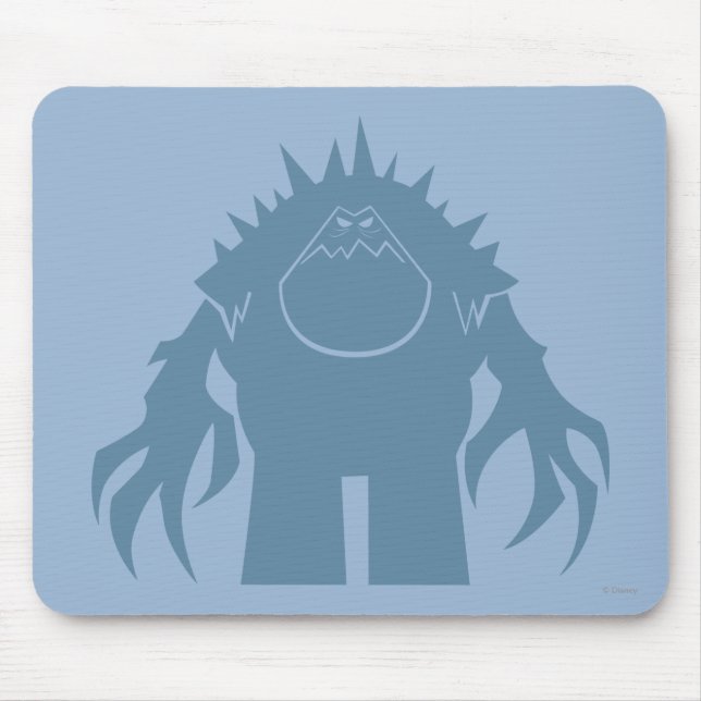 Frozen | Marshmallow Silhouette Mouse Pad (Front)