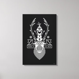 Frozen   Olaf and Sven Canvas Print