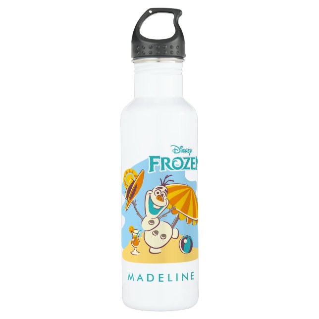 Frozen | Olaf Playing on the Beach 710 Ml Water Bottle (Front)