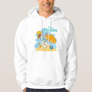 Frozen   Olaf Playing on the Beach Hoodie
