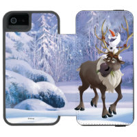 Frozen | Olaf sitting on Sven