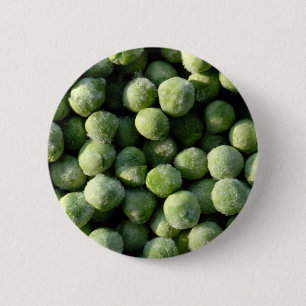 Frozen peas 2 inch round button