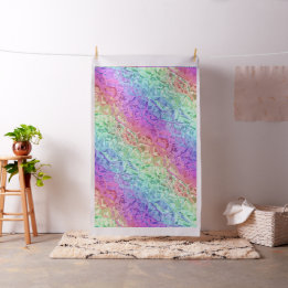 frozen rainbow crystal : fabric