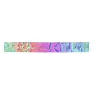 frozen rainbow crystal : satin ribbon