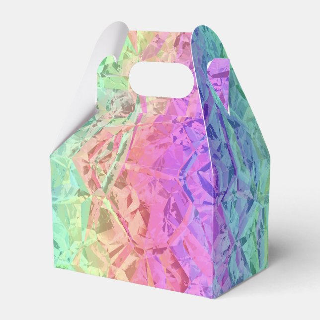 frozen rainbow : favor box (Front Side)