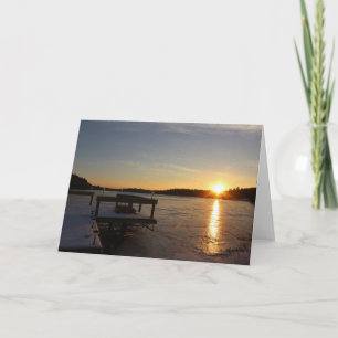 Frozen Reflection Card