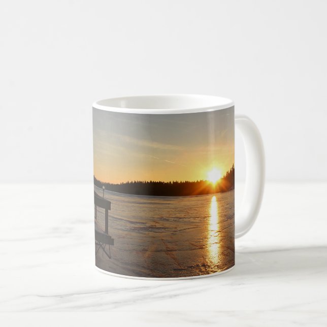 Frozen Reflection Coffee Mug (Front Right)