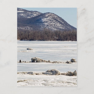 Frozen River Postcard