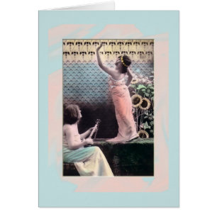 Frozen Sherbet color dresses Victorian ladies