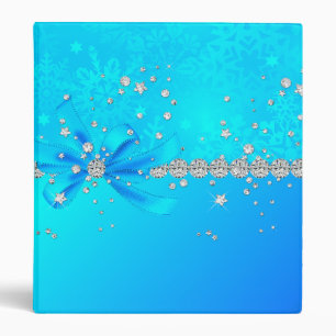 Frozen Snowflakes Binder