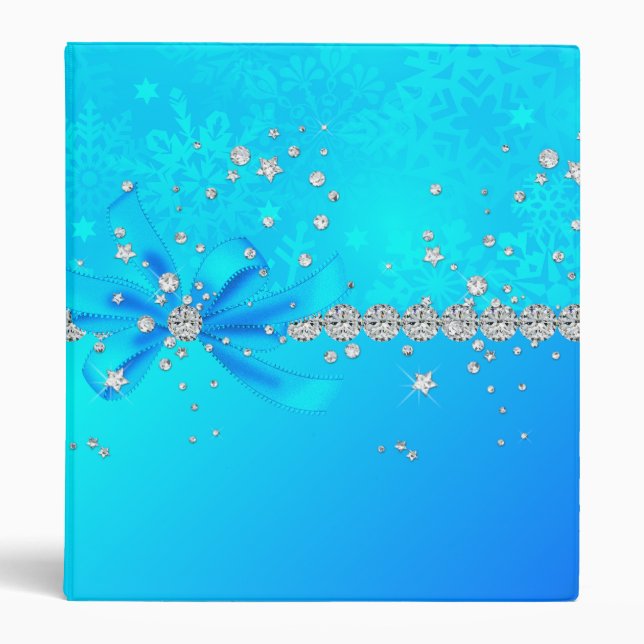 Frozen Snowflakes Binder (Front)