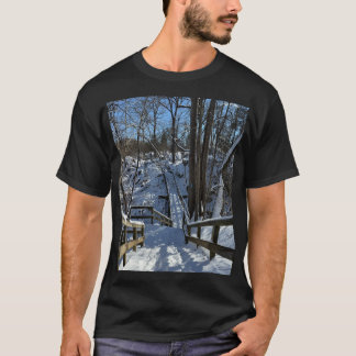 Frozen Steps: Great Falls Winter Tee