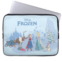 Frozen | Sven, Anna, Elsa & Olaf Blue Pastels