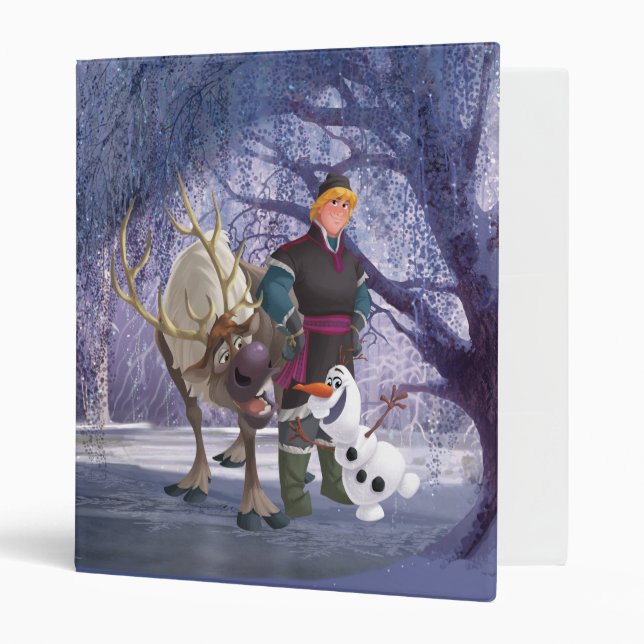 Frozen | Sven, Olaf and Kristoff Binder (Front/Inside)