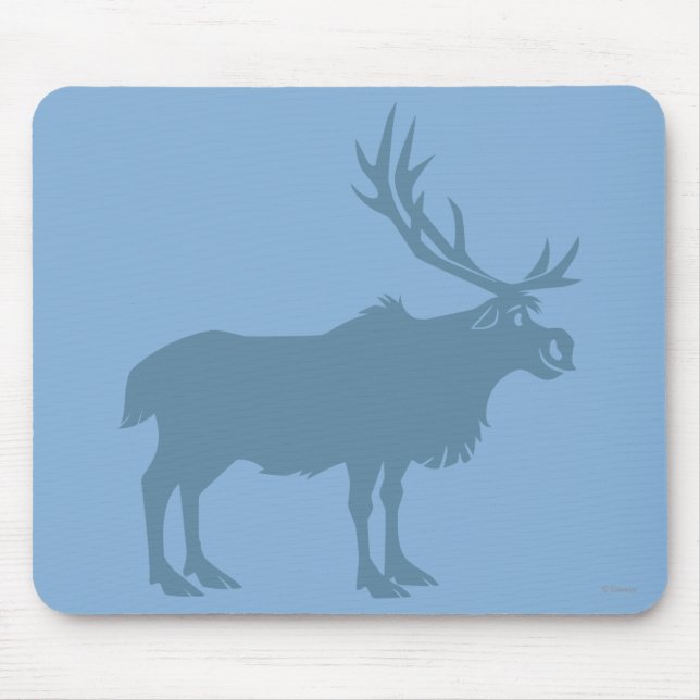 Frozen | Sven Silhouette Mouse Pad (Front)