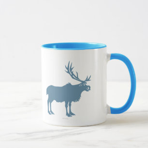 Frozen   Sven Silhouette Mug