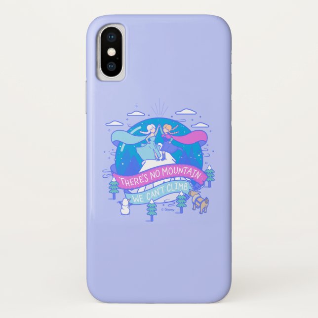Frozen | There's No Mountains We Can't Climb Case-Mate iPhone Case (Back)