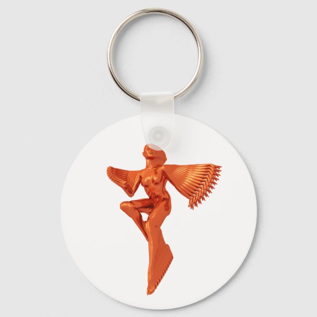 frozen time keychain (Front)