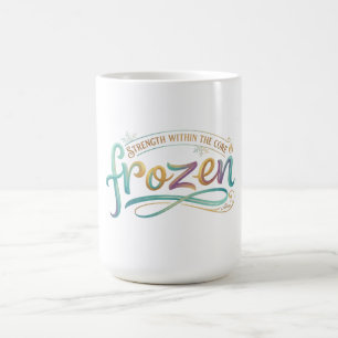 Frozen Typography Long Sleeve Shirt Coffee Mug