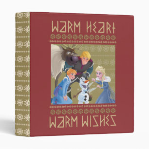Frozen   Warm Heart Warm Wishes Binder