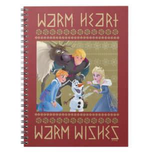 Frozen   Warm Heart Warm Wishes Notebook