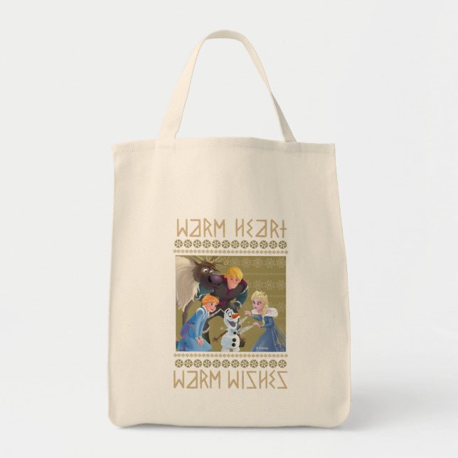 Frozen | Warm Heart Warm Wishes Tote Bag (Front)