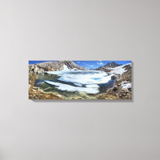 Frozen White Bear Lake - Sierra Canvas Print (Front)