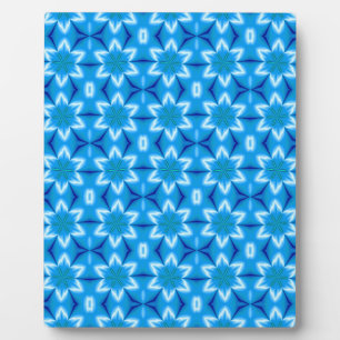 Frozen White Flowers Plaque