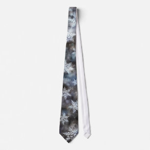 Frozen Winter Tie