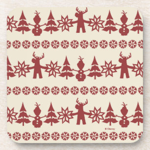 Frozen Winter Wishes Pattern Coaster