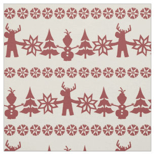 Frozen   Winter Wishes Pattern Fabric