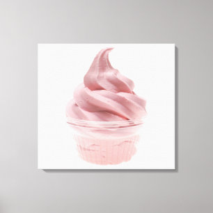 Frozen Yogurt Canvas Print