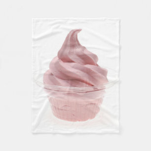 Frozen Yogurt Fleece Blanket