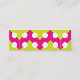 Frozen Yogurt Loyalty Skinny Business Card