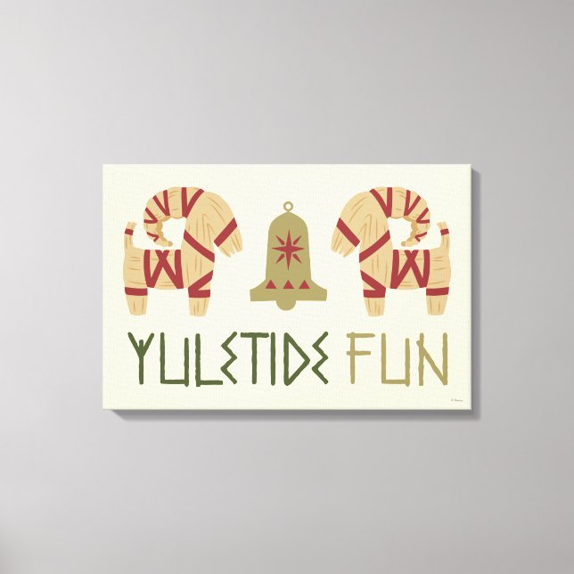 Frozen | Yuletide Fun Canvas Print (Front)