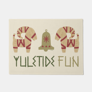Frozen Yuletide Fun Doormat