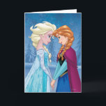 Frozen's Anna and Elsa | Together Forever Card<br><div class="desc">Celebrate the unbreakable bond of sisterhood with this Frozen-themed card featuring Anna and Elsa alongside the heartfelt phrase "Together Forever". Set against a whimsical winter backdrop, this beautifully designed card captures the love and adventure of Arendelle. Perfect for birthday wishes, thank-you notes, or heartfelt messages, this card is a must-have...</div>
