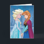 Frozen's Anna and Elsa | Together Forever Card<br><div class="desc">Celebrate the unbreakable bond of sisterhood with this Frozen-themed card featuring Anna and Elsa alongside the heartfelt phrase "Together Forever". Set against a whimsical winter backdrop, this beautifully designed card captures the love and adventure of Arendelle. Perfect for birthday wishes, thank-you notes, or heartfelt messages, this card is a must-have...</div>