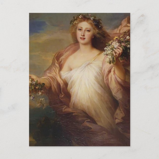 Frubling by Franz Xaver Winterhalter Postcard (Front)