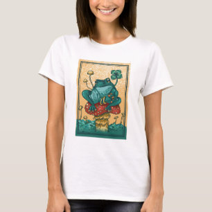 Frug with Mushroom and Clover T-Shirt