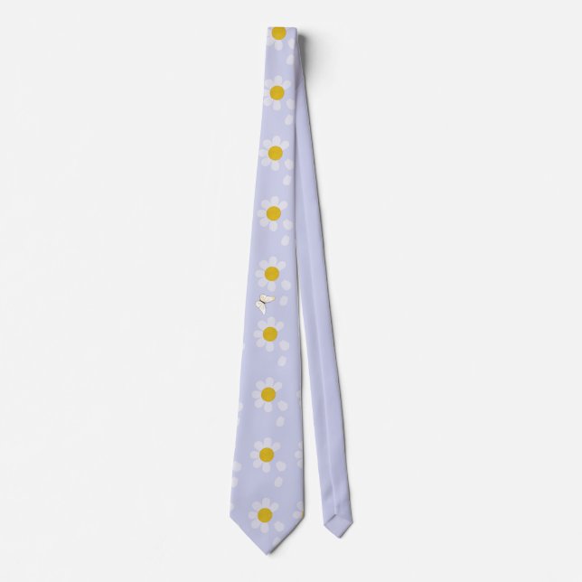 Frühlingsbild mit Schmetterling Tie (Front)