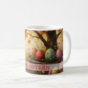 Frühlingsblütenzauber mit Ostereierpracht Coffee Mug