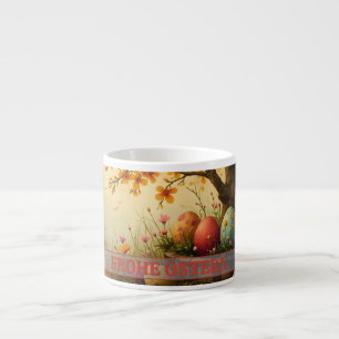 Frühlingsblütenzauber mit Ostereierpracht Espresso Cup
