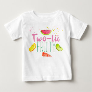 Fruit 2nd birthday two tii fruity shirt